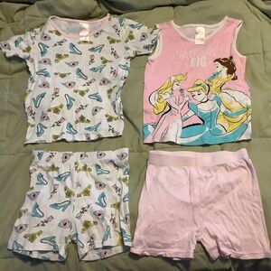 Disney Princess size 5 pj set